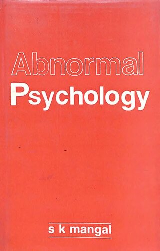 Abnormal Psychology