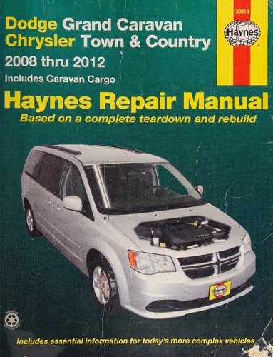 Haynes Dodge Grand Caravan Chrysler Town & Country Automotive Repair Manual