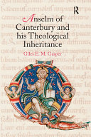 Anselm of Canterbury and his Theological Inheritance
