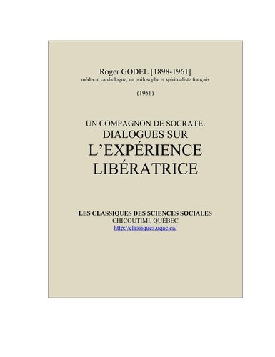 Un compagnon de Socrate. Dialogues sur l'expérience libératrice.