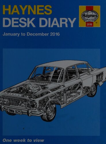 Haynes 2016 Desk Diary