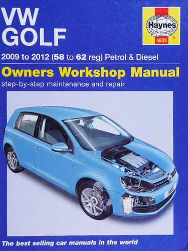 Haynes VW Golf Owners Workshop Manual 2009 to 2012