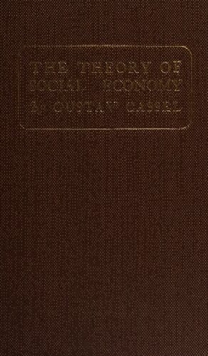 The theory of social economy