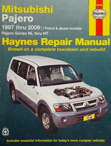 Haynes Mitsubishi Pajero Automotive Repair Manual