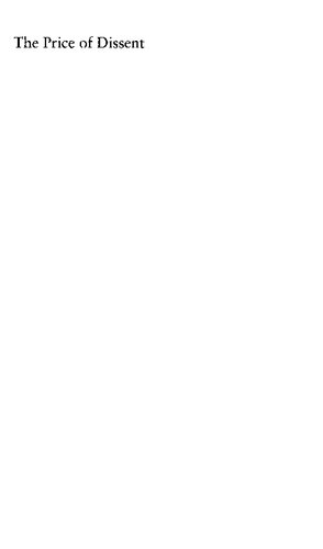 The Price of Dissent: Testimonies to Political Repression in America