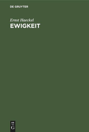 Ewigkeit