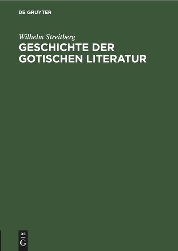 Geschichte der gotischen Literatur