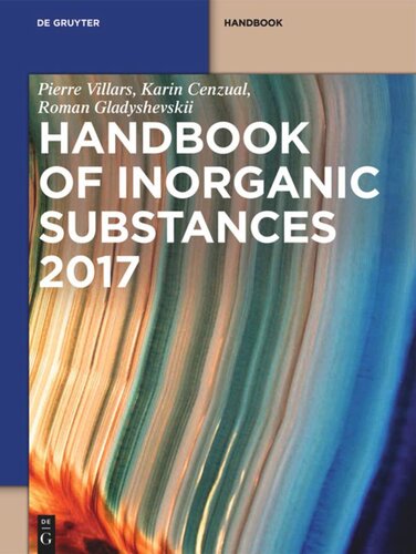 Inorganic Substances: Handbook