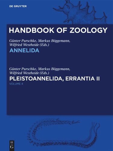 Handbook of Zoology: Volume 4 Pleistoannelida, Errantia II