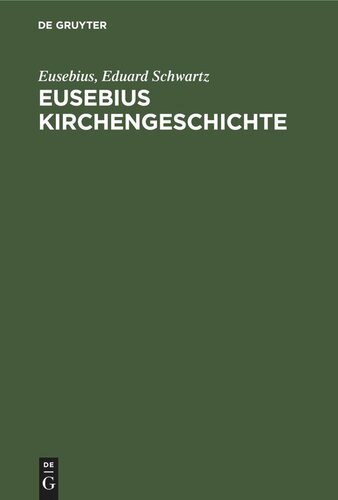 Eusebius Kirchengeschichte