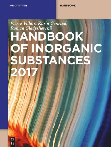 Inorganic Substances: Bibliography