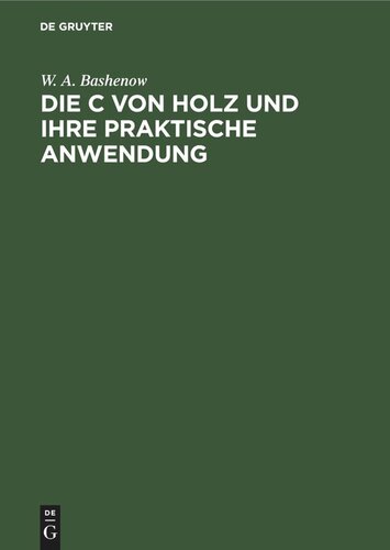 Die Flüssigkeitsdurchlässigkeit von Holz und ihre praktische Anwendung