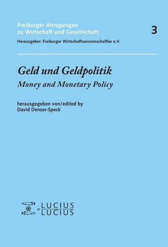 Geld und Geldpolitik: Money and Monetary Policy