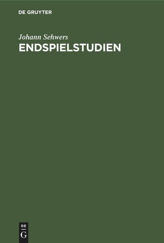Endspielstudien