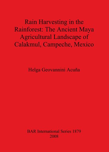 Rain Harvesting in the Rainforest: The Ancient Maya Agricultural Landscape of Calakmul, Campeche, Mexico