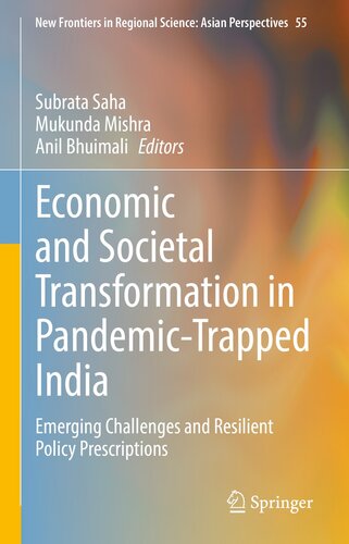 Economic and Societal Transformation in Pandemic-Trapped India: Emerging Challenges and Resilient Policy Prescriptions (New Frontiers in Regional Science: Asian Perspectives Book 55)