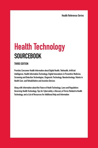 Health Technology Sourcebook (Health Reference Series)