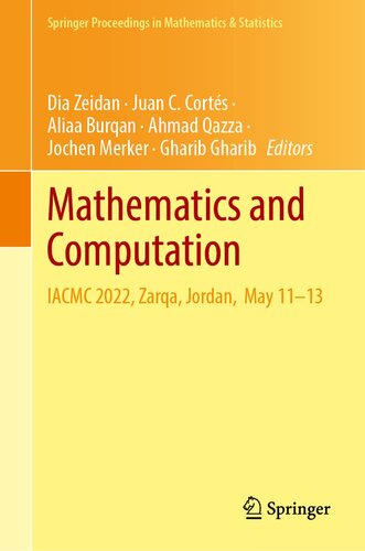 Mathematics and Computation: IACMC 2022, Zarqa, Jordan, May 11–13 (Springer Proceedings in Mathematics & Statistics, 418)