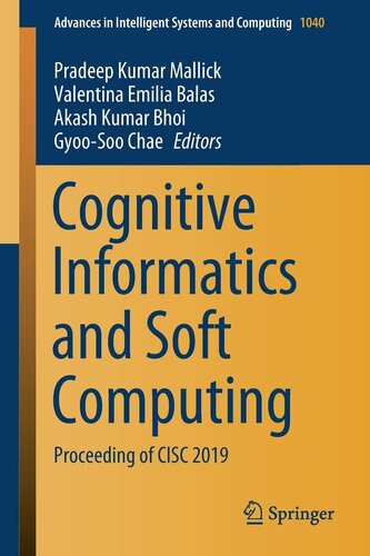 Cognitive Informatics and Soft Computing: Proceeding of CISC 2019 (Advances in Intelligent Systems and Computing, 1040)