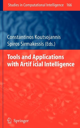 Tools and Applications with Artificial Intelligence (Studies in Computational Intelligence, 166)