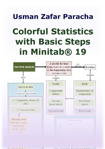 Colorful Statistics with Basic Steps in Minitab® 19