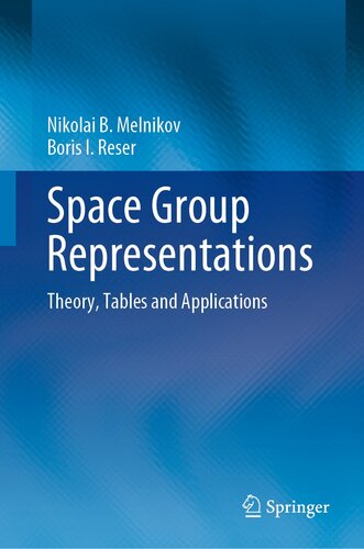 Space Group Representations: Theory, Tables and Applications