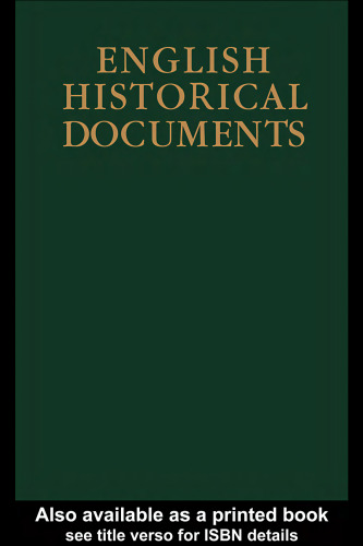 English Historical Documents