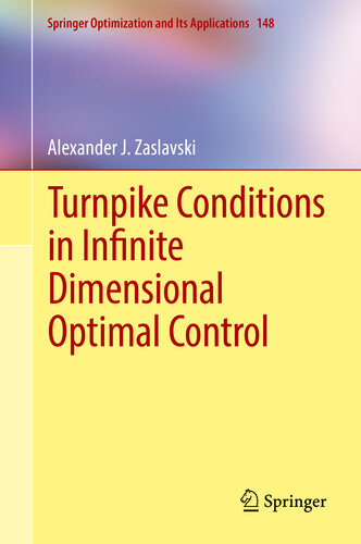 Turnpike Conditions in Infinite Dimensional Optimal Control (Springer Optimization and Its Applications Book 148)