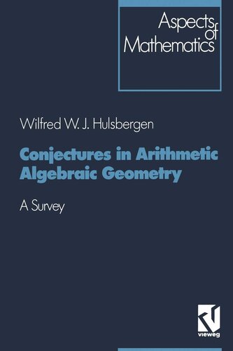 Conjectures in Arithmetic Algebraic Geometry: A Survey (Aspects of Mathematics, 18)