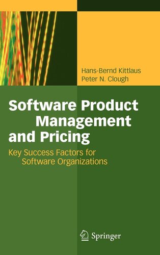 Software Product Management and Pricing: Key Success Factors for Software Organizations
