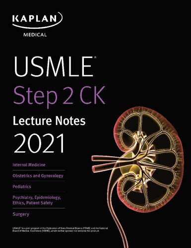 Usmle Step 2 Ck Lecture Notes 2021: Internal Medicine