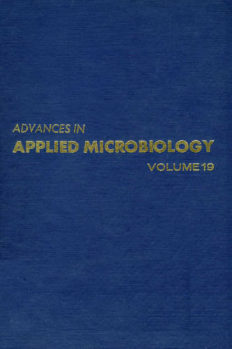 Advances in Applied Microbiology, Vol. 19