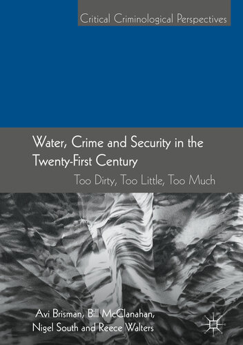 Water, Crime and Security in the Twenty-First Century: Too Dirty, Too Little, Too Much (Critical Criminological Perspectives)