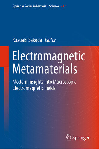 Electromagnetic Metamaterials: Modern Insights into Macroscopic Electromagnetic Fields (Springer Series in Materials Science Book 287)