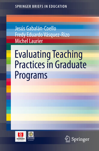 Evaluating Teaching Practices in Graduate Programs (SpringerBriefs in Education)