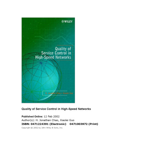 Quality of Service Control in High-Speed Networks