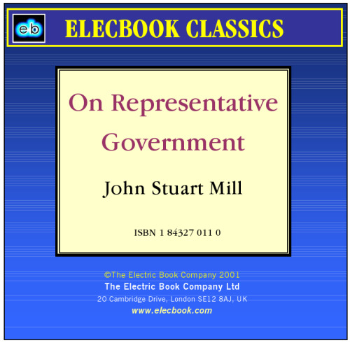 Considerations On Representative Government