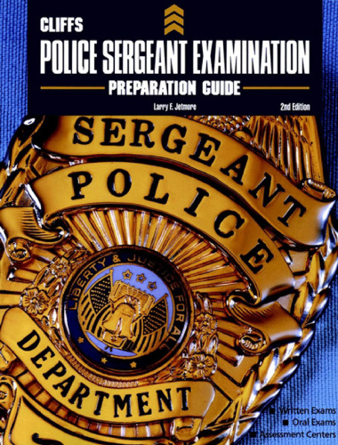 Police Sergeant Examination Preparation Guide (Cliffs Test Prep)