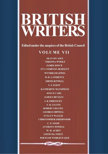 BRITISH WRITERS, Volume 7