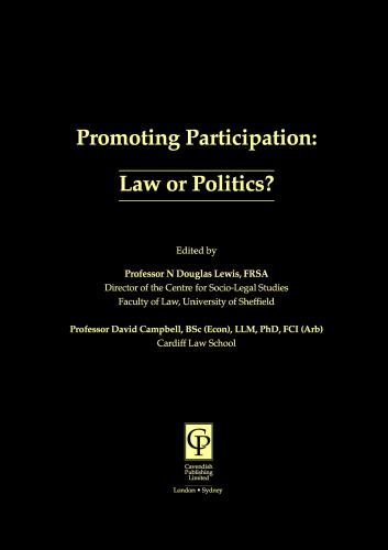 Promoting Participation : Law or Politics?