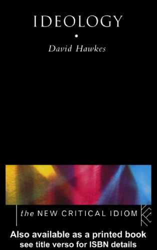 Ideology (New Critical Idiom)