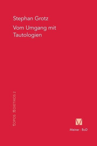 Vom Umgang mit Tautologien: Martin Heidegger und Roman Jakobson