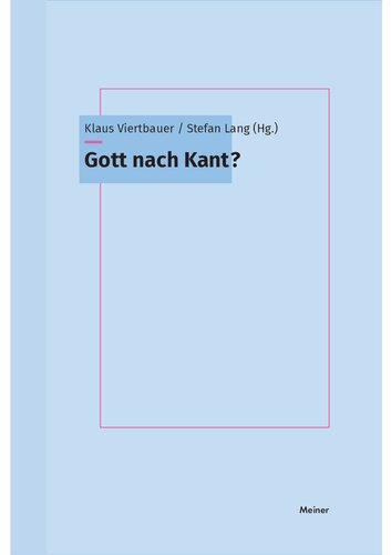 Gott nach Kant?