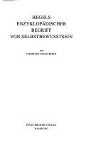Hegels enzyklopädischer Begriff von Selbstbewußtsein