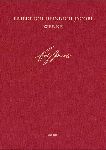 Kleine Schriften II (1786–1819)