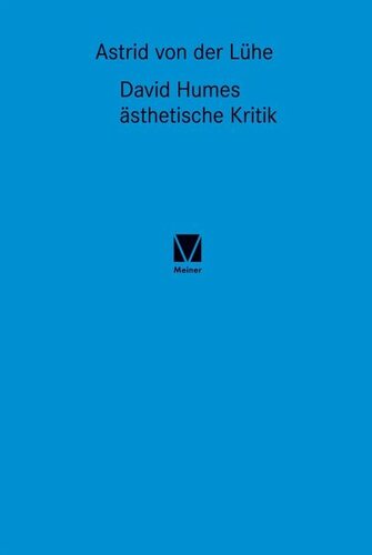 David Humes ästhetische Kritik