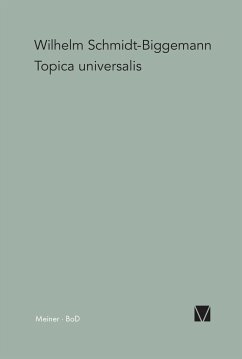 Topica Universalis: Eine Modellgeschichte humanistischer und barocker Wissenschaft