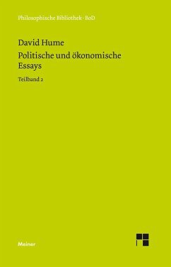 Politische und ökonomische Essays. Teilband 2