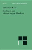 Der Streit mit Johann August Eberhardt