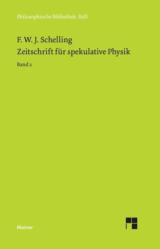 Zeitschrift für spekulative Physik / Zeitschrift für spekulative Physik: Herausgegeben:Durner, Manfred